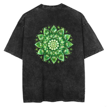 Green Mandala - Wash Tee