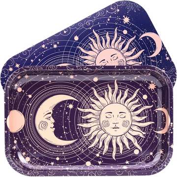 Sun Moon Decorative Trays