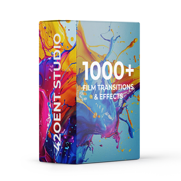 1,000+ Cinematic Film Transitions: Pro Video Editing Toolkit