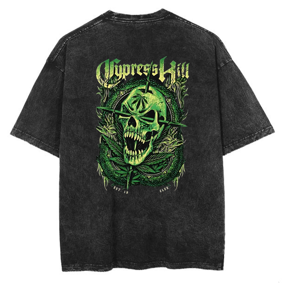 Cypress Hill Skull - Wash Tee