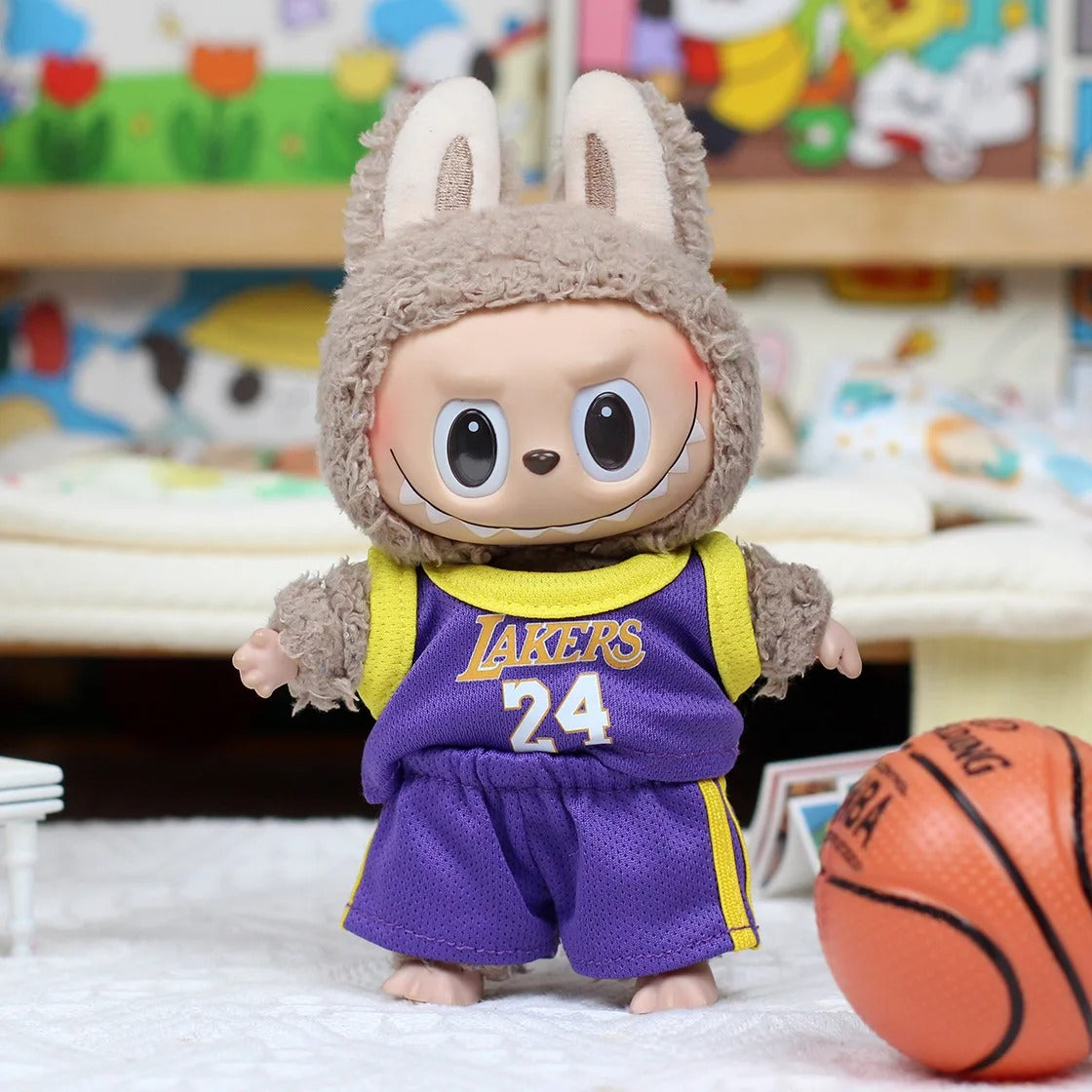 Labu Clothes Universal Dolls Jacket Set Scarf Hat Bag Dolls Accessories Cute Decoration For 15-17 Cm First/Second Generation (No Doll)